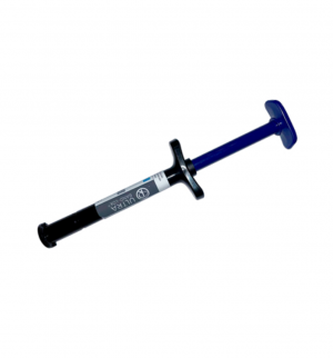 Цемент компомерный в шприце Ultra band lok, синий оттенок, 5 г. (R)